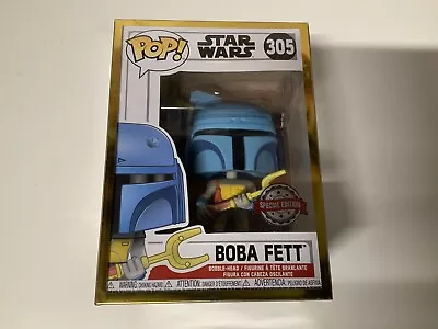 Buy Funko Pop Star Wars Boba Fett Animated + Free Protector • 29.99£