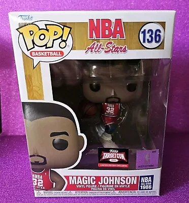 Buy Magic Johnson Funko Pop Vinyl  NBA ALL STARS TARGET CON 2022 • 14.99£