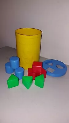 Buy Fisher Price First Blocks Toddler Shape Sorter Toy Vintage 1977 Collectable • 7.50£