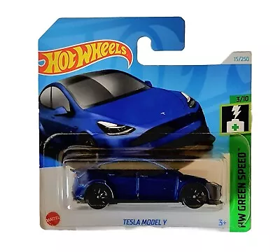 Buy Hot Wheels Mainline Tesla Model Y Blue • 3.50£
