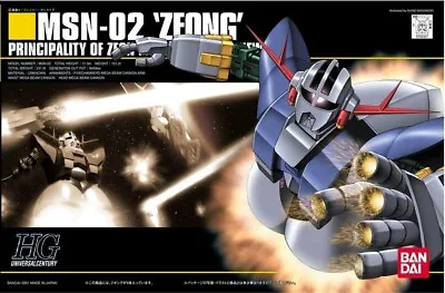 Buy Bandai Model Kits HGUC 022 MSN-02 ZEONG 1/144 Model Kit • 20.99£