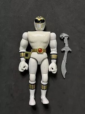 Buy Mighty Morphin White Power Ranger (1993) - Action Figure - Vintage - Bandai • 11.99£