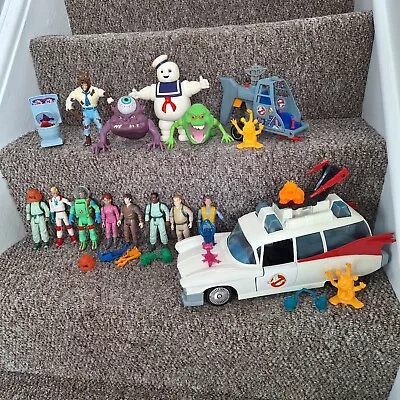 Buy 1988 The Real Ghostbusters Ecto 1 Figures Bug-eye Fearsome Flush Ghosts Fright • 135£