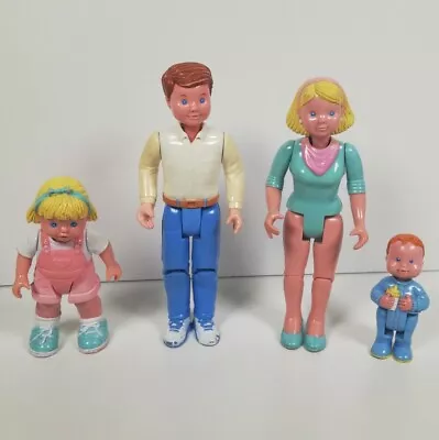 Buy 4 X Vintage Fisher Price Loving Family Figures Dolls House People 1990s 1993  • 24.99£