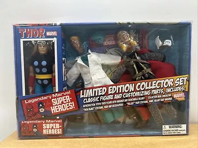 Buy Marvel Retro 1970s Thor Mego Action Figure Set New And Sealed Ltd Edition • 59.99£