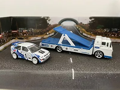 Buy Hot Wheels Premium Cosworth Escort And Transporter. • 11.43£