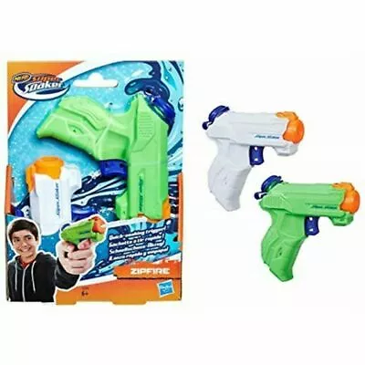 Buy Nerf Super Soaker ZipFire Hasbro Set Of 2 Water Guns Fun Gift • 16£