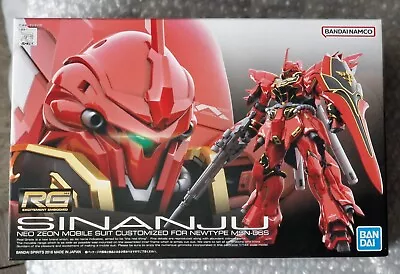Buy Bandai Gunpla Gundam RG SINANJU MSN-06S 1/144 Model Kit Boxed New  • 11.50£
