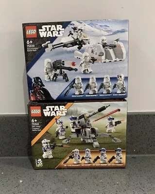 Buy LEGO Star Wars 75345 501st Clone Troopers & 75320 Snowtrooper Battle Pack. NEW✅ • 34.99£