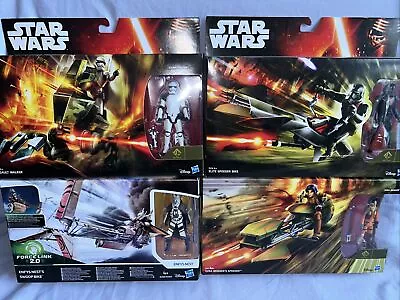 Buy Star Wars, Bundle, 4x Vehicles & 4x Action Figures, Hasbro, BNIB • 49.99£