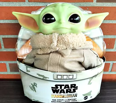 Buy Star Wars™ The Mandalorian: Baby Yoda Teddy - 30 Cm By Mattel • 37.19£