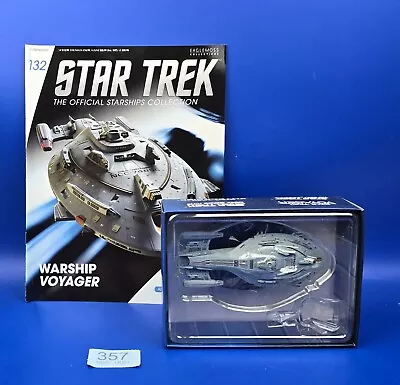 Buy Eaglemoss Star Trek Issue #132 USS VOYAGER NCC-74656 ARMORED W/ Magazine - New • 24.99£