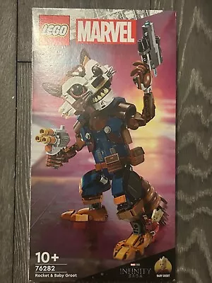 Buy LEGO Marvel Rocket & Baby Groot - Model 76282 (10+ Years) Lot 6 • 33£