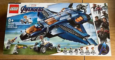 Buy Lego 76126 - Marvel - Avengers Ultimate Quinjet - Unopened - 3 Exclusive Minifig • 89.99£