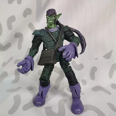 Buy 2003 Marvel Spider-Man The Green Goblin Figure Toy Biz Vintage With Bags FREE PO • 8.99£