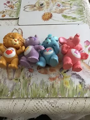 Buy Vintage Care Bear Cousins Figures X4 Kenner 80s Toys • 4.99£