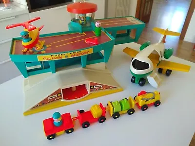 Buy Vintage Fisher Price Little People - Airport #996 • 45.52£