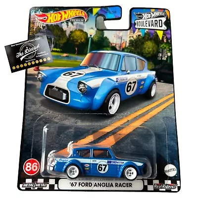 Buy HOT WHEELS PREMIUM 67 Ford Anglia Racer Car Culture 1:64 Diecast NEW • 14.99£
