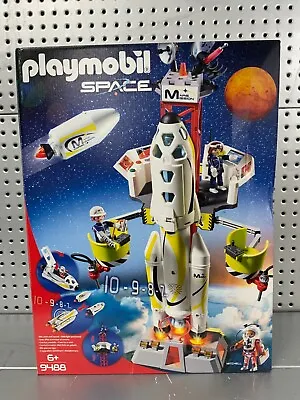 PLAYMOBIL Space Rocket Mars And Platform Clamp Launch 9488 Space,  Light+Sound