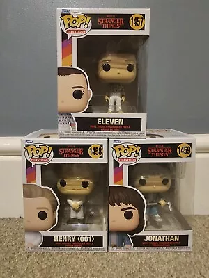 Buy Stranger Things Funko Pop Bundle X3 • 25£