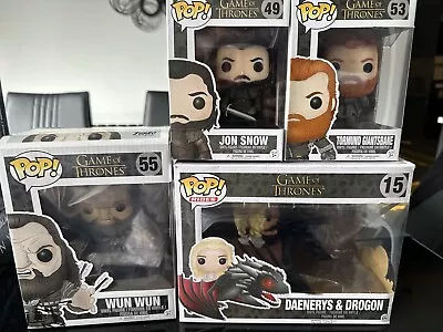 Buy Game Of Thrones Funko Pop Bundle • 9.50£