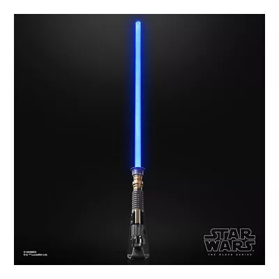 Buy Hasbro - Obi-Wan Kenobi Force Fx Lightsaber Laser Saber - Black Series Replica El • 229.65£