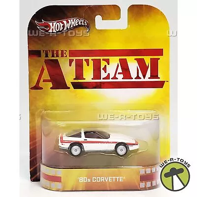 Buy Hot Wheels Retro Entertainment The A-Team '80s Corvette 2012 Mattel X8894 NRFP • 40.69£