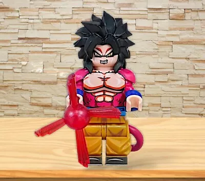 Buy LEGO Anime Brand Compatible Dragon Ball Goku Super Saiyan 4 Minifigure • 7.08£