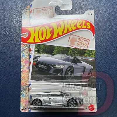 Buy Hot Wheels 2019 Audi R8 Spyder Silver World Class Racers HFW39 5/5 • 6.90£