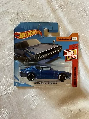 Buy Hot Wheels Nissan Skyline 2000 GT-R #118/365 - 2018 1/10 Short Card • 6.50£