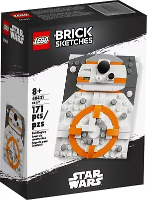 Buy Lego Brick Sketches 40431 BB - 8 - Brand New & SEALED STAR WAR - RETIRED ITEM • 15.97£