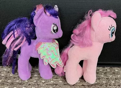 Buy TY My Little Pony Soft Toy Bundle Pink & Purple 8” Plush Teddies • 8.50£