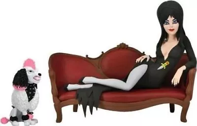 Buy Elvira Toony Terrors Elvira On Couch  Af - Neca • 32.50£