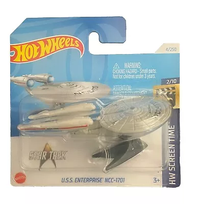 Buy Hot Wheels Star Trek USS ENTERPRISE NCC-1701 1:64 Diecast 2024 • 3.50£