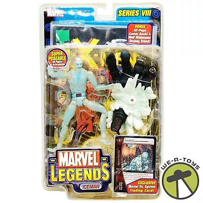 Buy Marvel Legends Series VIII X-Men Iceman Action Figure 2004Toy Biz 71128 NEW • 45.78£