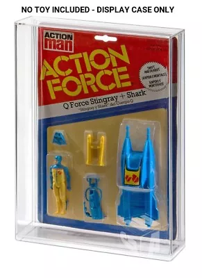 Buy GW Acrylic MOC Carded Action Force (Figure & Vehicle) LARGE Display Case • 48.95£