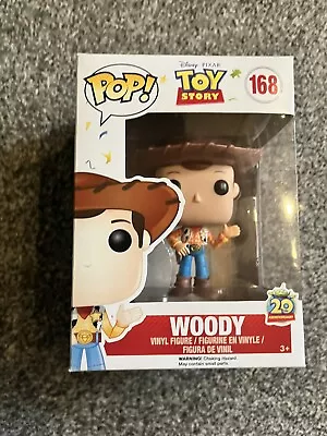 Buy Toy Story - Woody (168) Disney Pixar - Funko  Pop/Vinyl Figure -20th Anniversary • 0.99£