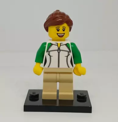 Buy LEGO Train: Female Traveller - Character Minifig Figure - Set 60197 Trn250 • 5.06£