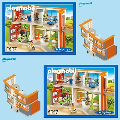 Buy Playmobil * 6657 6660 6443 6444 6445 * Hospital / Clinic * Spare Parts Service * • 8.99£