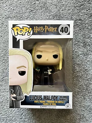 Buy Lucius Malfoy Holding Prophecy - Harry Potter Funko Pop #40 • 29.99£