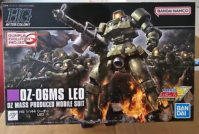 Buy HG OZ-06MS Leo 1/144 Unbuilt New Model Kit Gundam Wing HGAC • 23£