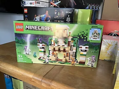 Buy LEGO Minecraft: The Iron Golem Fortress (21250) New&Sealed • 68£