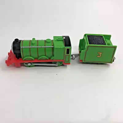 Buy Trackmaster Thomas And Friends Henry Motorised Train With Tender Mattel Gullane • 9.99£