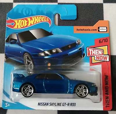 Buy Hot Wheels 2018 New Model Nissan Skyline GT-R R33 Then And Now 46/365 #6/10 • 11.95£