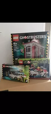 Buy LEGO Ghostbusters 75827 Fire Station + Ecto-1 75828 - 21108 New And Sealed • 1,435.81£