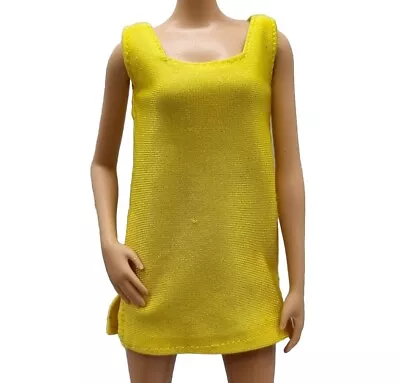 Buy Barbie Doll Clothes Dress Yellow Strappy Vintage Fashion  • 5.25£