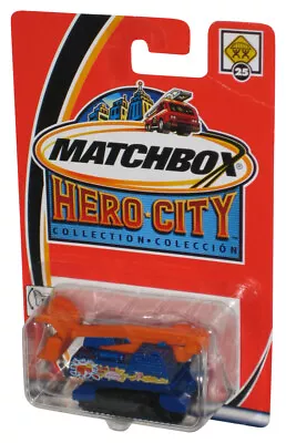 Buy Matchbox Hero City Collection (2002) Blue & Orange Demolition Machine Toy #25 • 11.29£