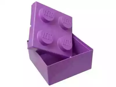 Buy LEGO 853381 Small Square Storage Box Purple 2 X 2 Brick 4 Stud BRAND NEW • 12.99£