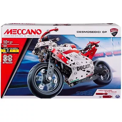 Buy Meccano Set Ducati  Motorbike Desmosedici GP New 18301 • 24.95£