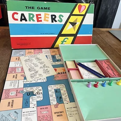 Buy Careers Board Game Vintage 1957 Fully Complete Waddingtons Vgc • 14.69£